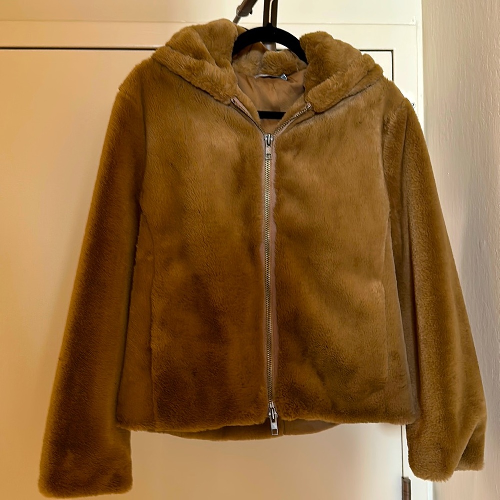 Vince faux fur coat